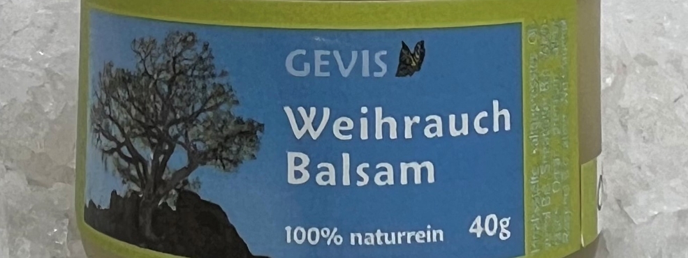 Weihrauch Naturbalsam