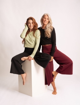 Crop Shirt langarm &quote;jathara&quote;