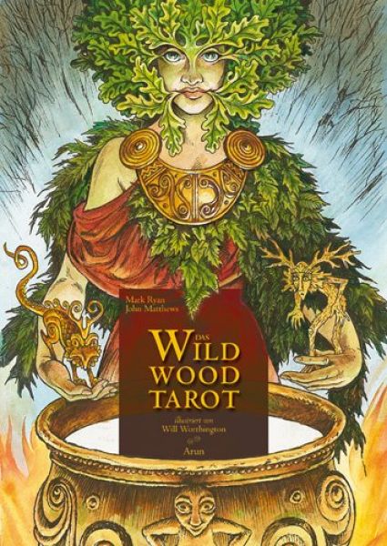 Das Wildwood-Tarot: wo Weisheit wurzelt. Set aus 78 Tarotkarten und Buch in Klappschachtel