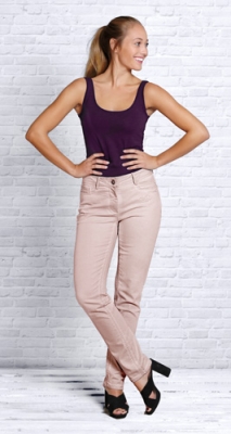 Damen-Jeans (sandrose)