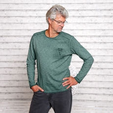 Langarmshirt Nature Spirit - smaragd