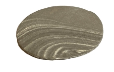 Räucherofenserie Teller Urgestein (Granit, grau)