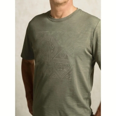 T-Shirt men - Ethno - salbei-grn