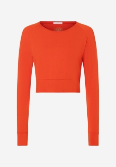 Crop Shirt langarm &quote;Jathara&quote; - harissa