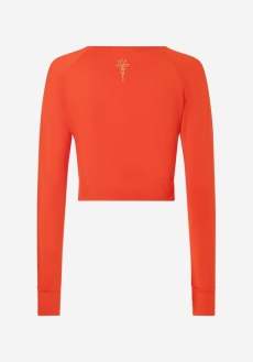Crop Shirt langarm &quote;Jathara&quote; - harissa