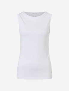 Tanktop Bambus high-neck - wei�
