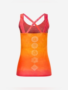 Yoga-Top &quote;Chakra&quote; mango-pink