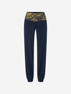Yoga Hose &quote;Bali&quote; - tiefblau