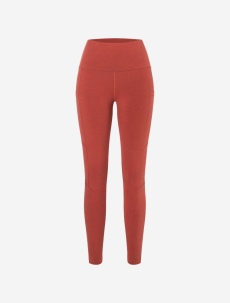 Leggings &quote;Yoga & Run&quote; - erdrot