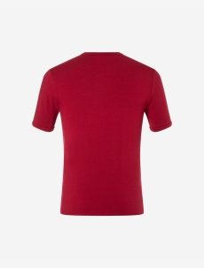 T-Shirt Bambus men bordeaux