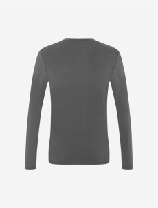 Longsleeve Bambus men turmalingrau
