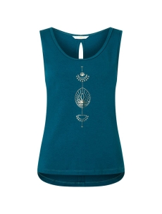 Tanktop &quote;Vahita&quote; - nachtpetrol