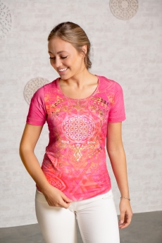 Shirt &quote;Azalee&quote; - golden-pink