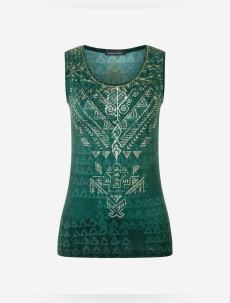 Yoga Top &quote;Buddhi&quote; - smaragd