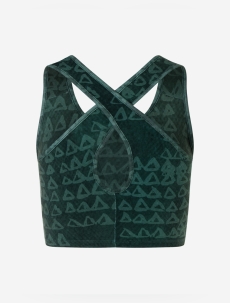 Yoga Bra &quote;Buddhi&quote; - smaragd