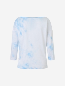 3/4-Shirt &quote;Mandala Heaven&quote; - wolkenblau