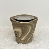 Rucherofenserie &quote;Urgestein&quote; (Granit, grau)