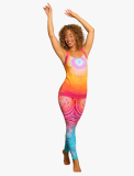 Yoga-Top &quote;Chakra&quote; mango-pink