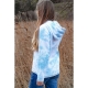 Hoodie wolkenblau