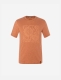 T-Shirt men - Ethno - orange-braun