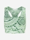 Yoga Bra Flow &quote;Bala&quote; - smaragd