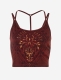Yoga Bra Shakti - henna-rot