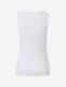 Tanktop Bambus high-neck - wei�