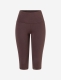 Yoga Leggings Capri &quote;Vana&quote; - braun