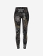 Yoga Leggings &quote;Maui&quote; - schwarz-natur