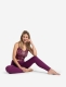 Yoga Leggings Basic &quote;Satya&quote; - viola