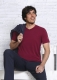 T-Shirt Bambus men bordeaux