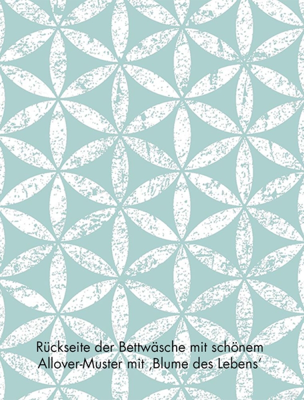 Bettw�sche &quote;Faszination&quote; Blue dream