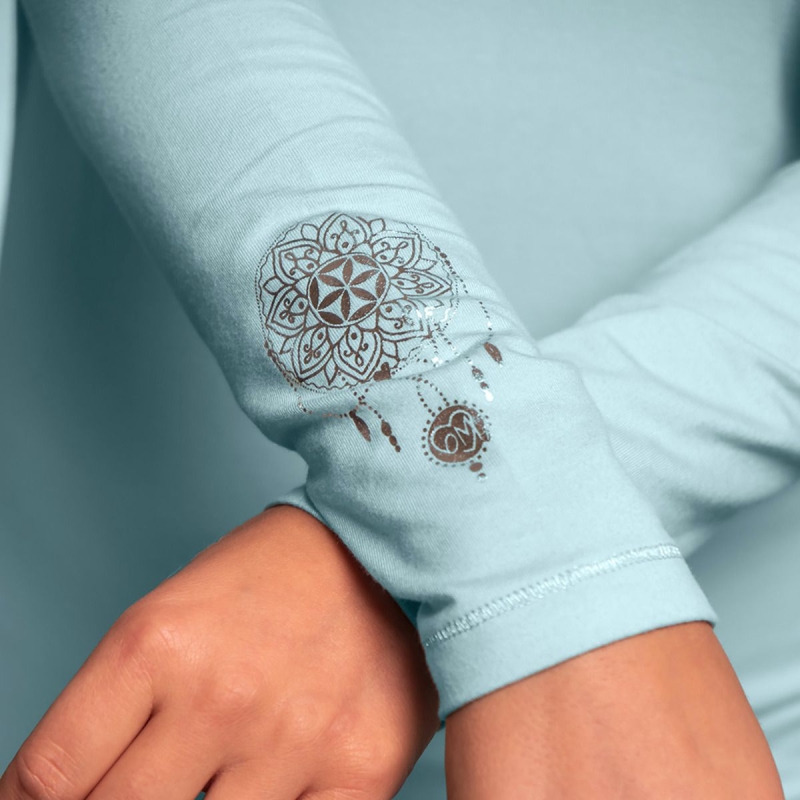 Langarm-Shirt Bambus blue-breeze