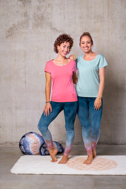 Shirt &quote;Triangle&quote; - blue-breeze