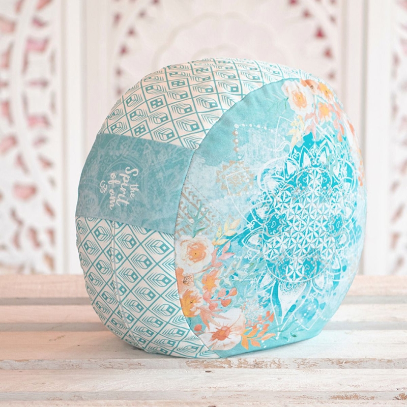 Meditationskissen jade/orange