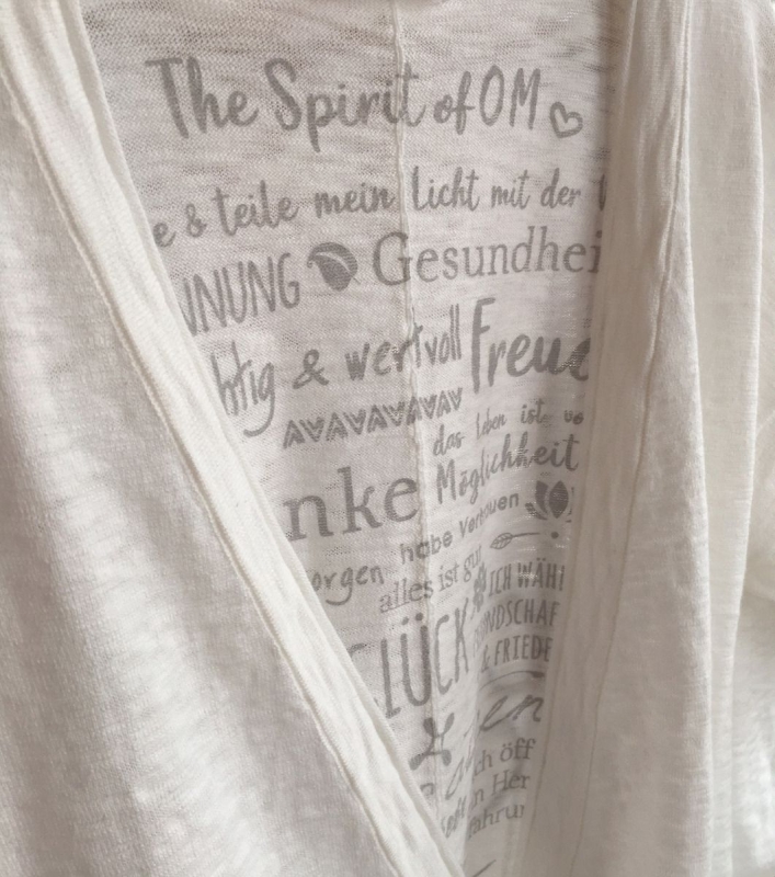 Strickjacke Mein Glck naturwei - 4377