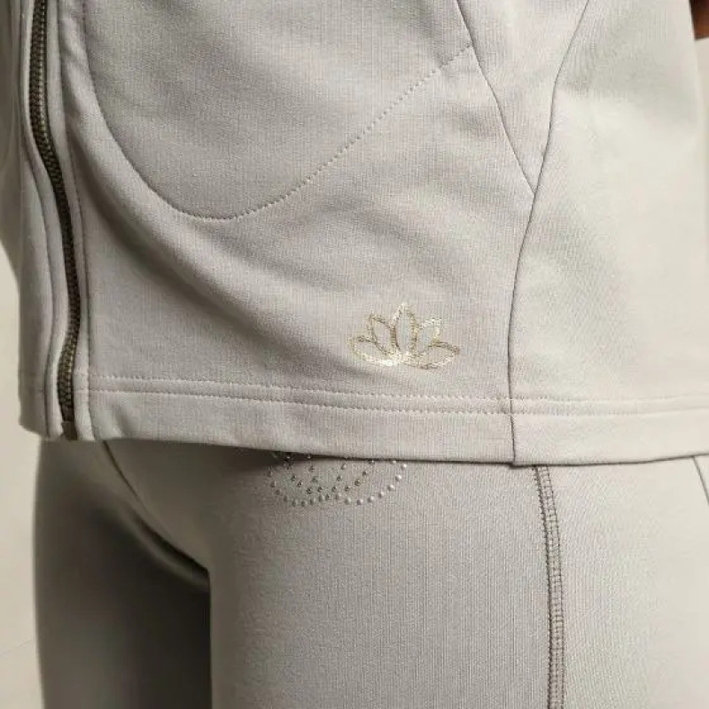 Damenjacke kieselgrau