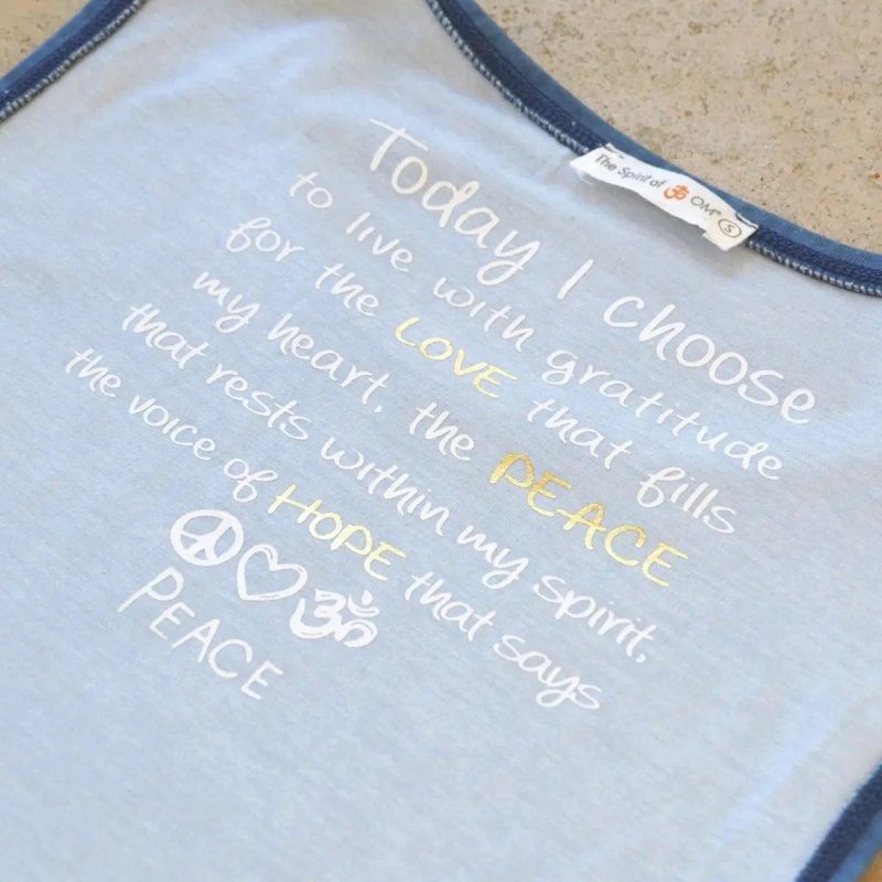 Yoga-Top Peace OM