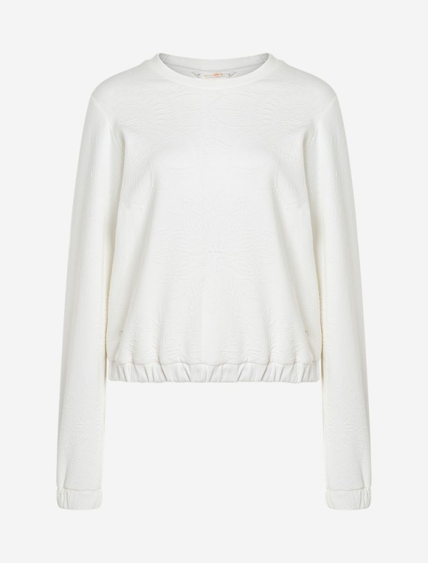 Jacquard Sweater &quote;Gati&quote; - creme