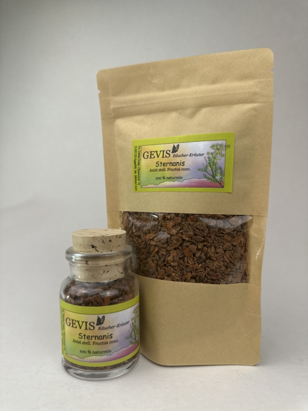 Sternanis (Anisi stellati fructus conc.)