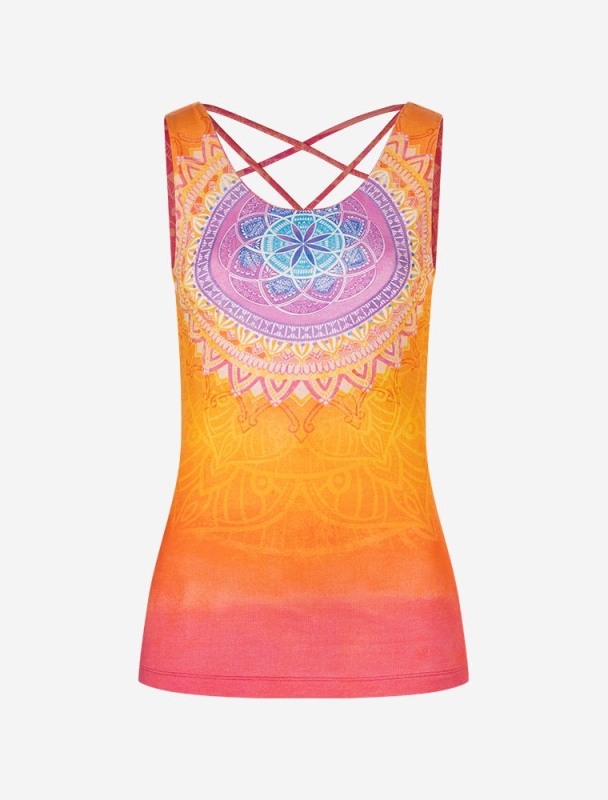 Yoga Top &quote;Varnah&quote; - mango