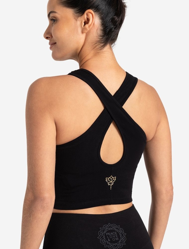 Bra mit Polster - schwarz