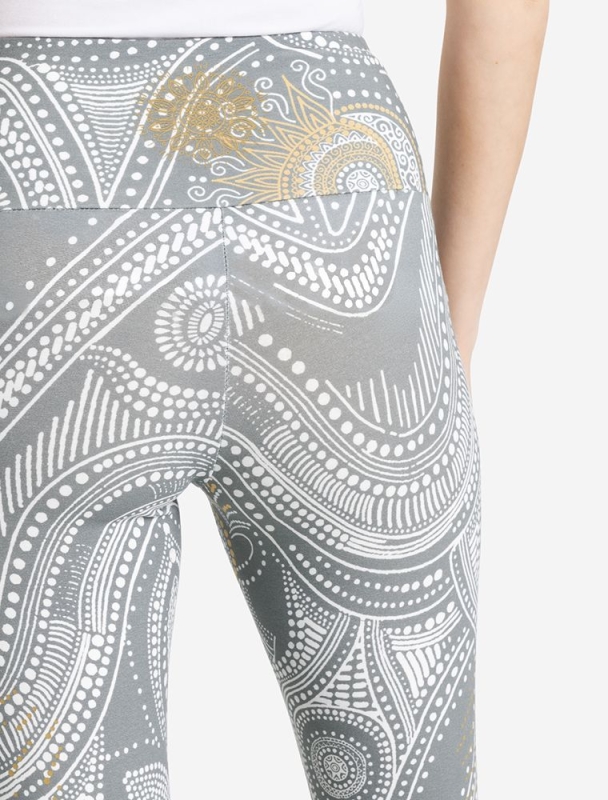 Yoga Leggings &quote;Puja&quote; graugold