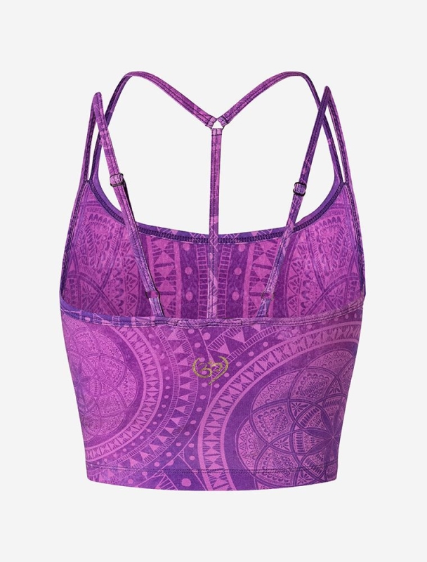 Yoga Bra &quote;Mabu&quote; Bhati Spirit - magnolie