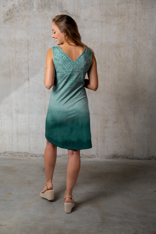 Kleid - Bakti-green smaragd