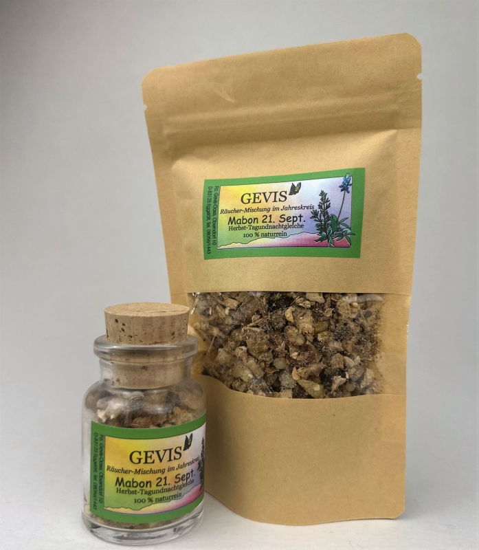 &quote;Mabon - Herbst-Tag-und-Nacht-Gleiche&quote; - R�uchermischung