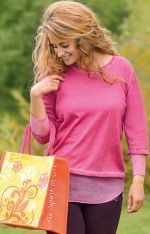 Strickpulli mit Seide (pink-orichidee)