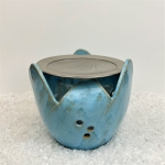 Räucherofen Magnolie (himmelblau) - inkl. Teelicht, Sieb und Sand
