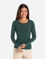 Langarm-Shirt Mabu Chakra smaragd