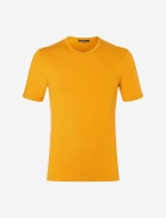 T-Shirt Bambus maisgelb